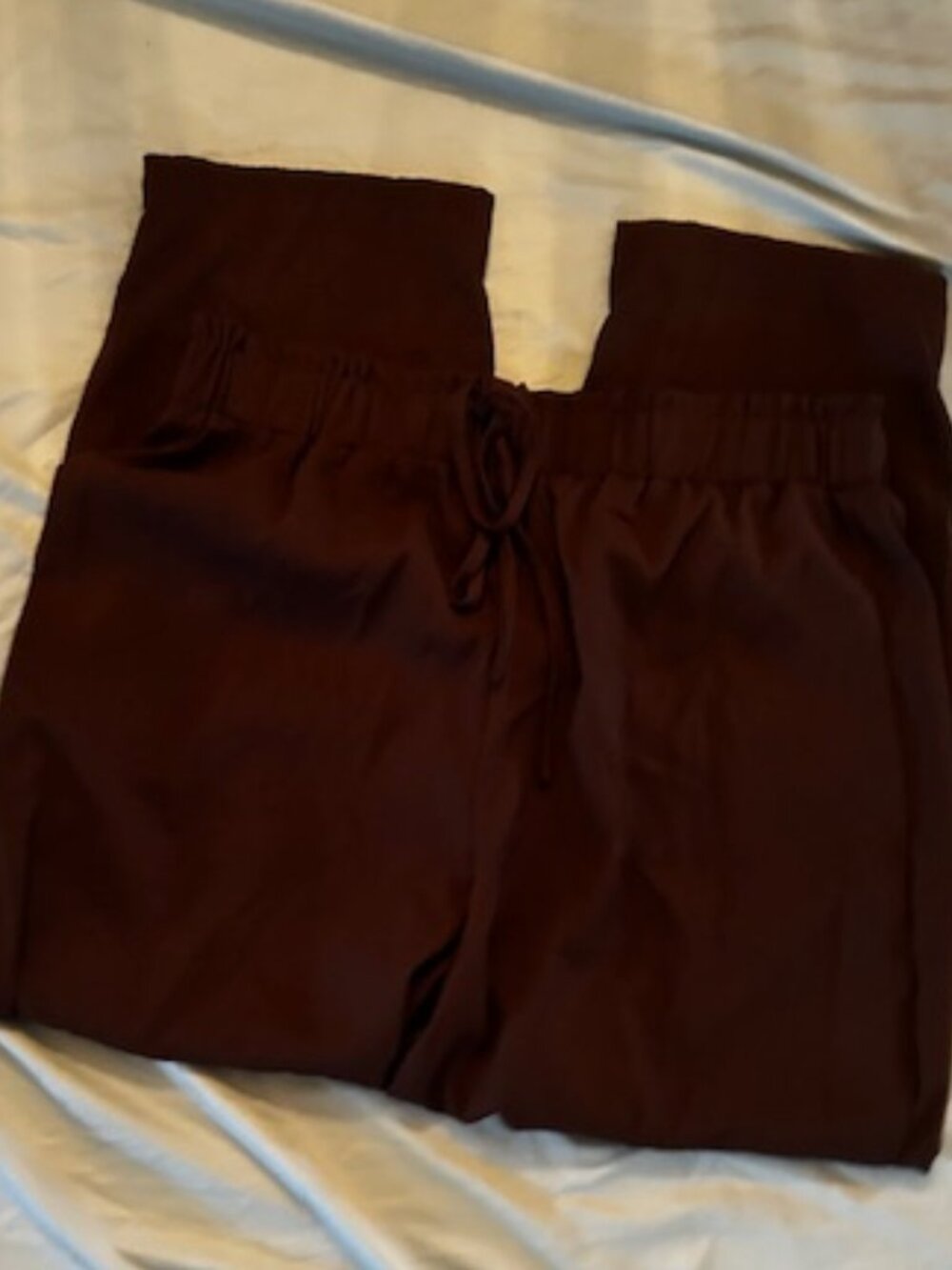 size 1x 1 x  brown light weight  pants womens stretch top  casual dress